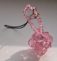 Ball style phone charm